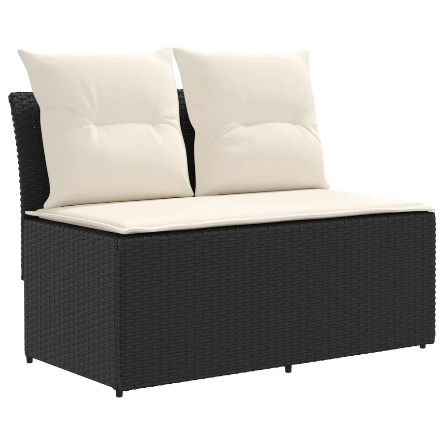 2 Pièce Canapé du milieu de jardin avec table relevable - 4