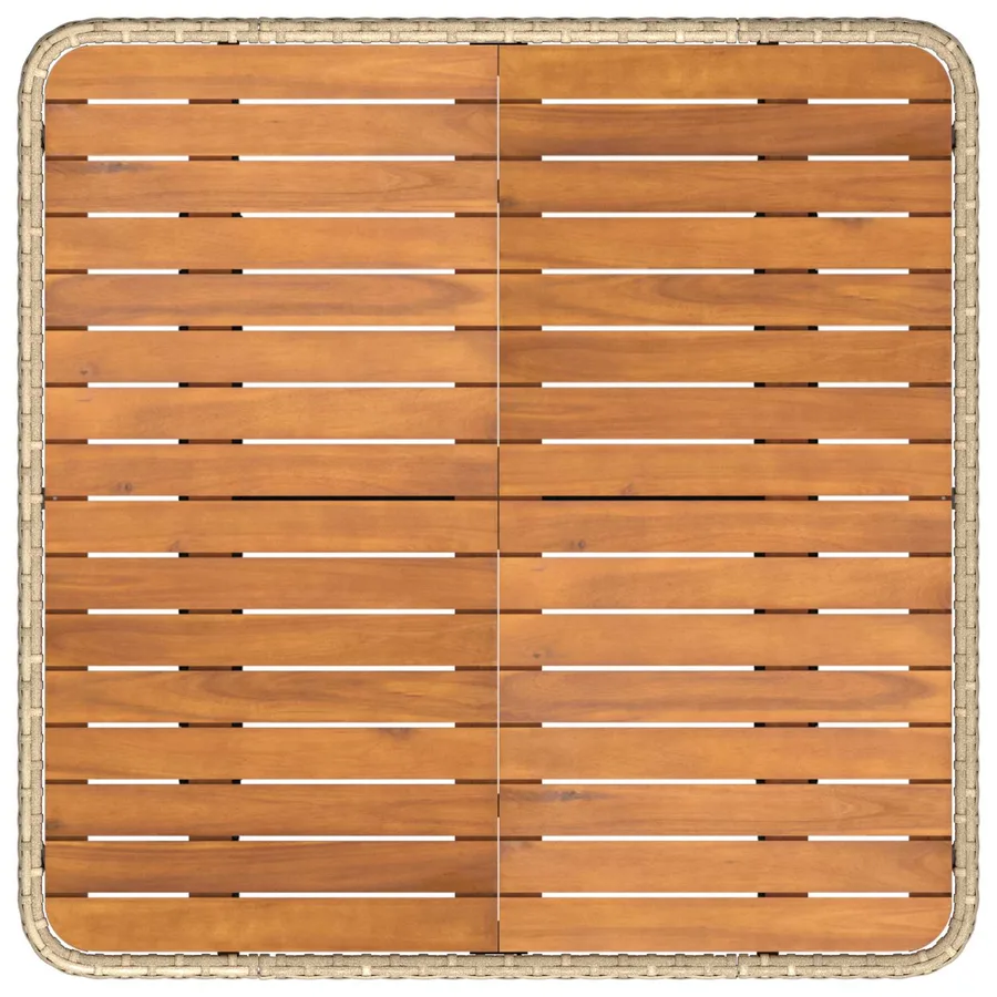 2 Pièce Canapé du milieu de jardin avec table relevable - 9