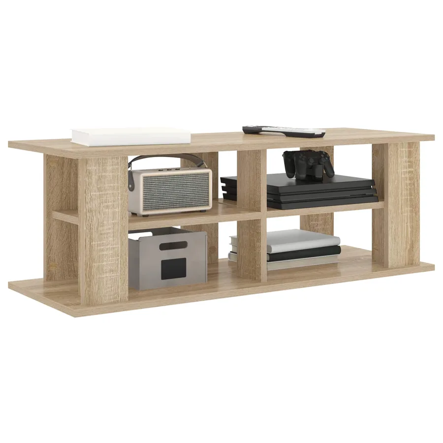 Support de télévision Chêne Sonoma 96 x 35 x 33,5 cm - 3