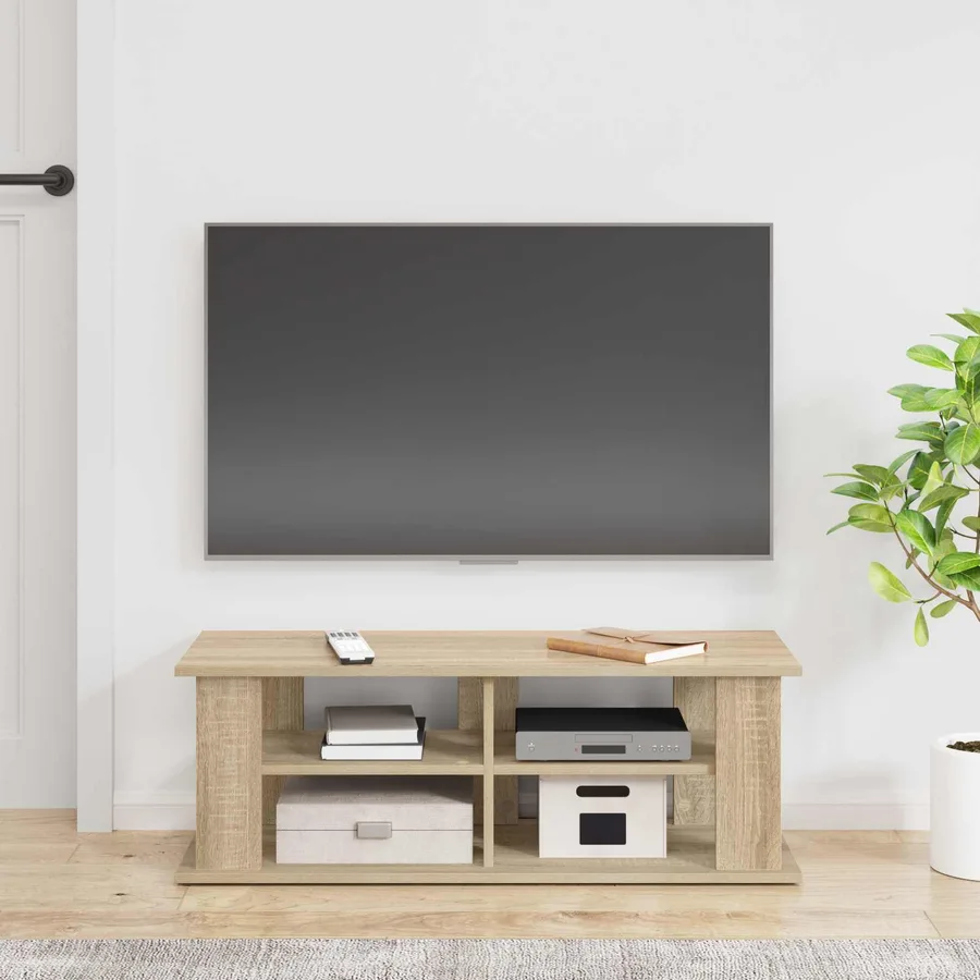 Support de télévision Chêne Sonoma 96 x 35 x 33,5 cm - 4