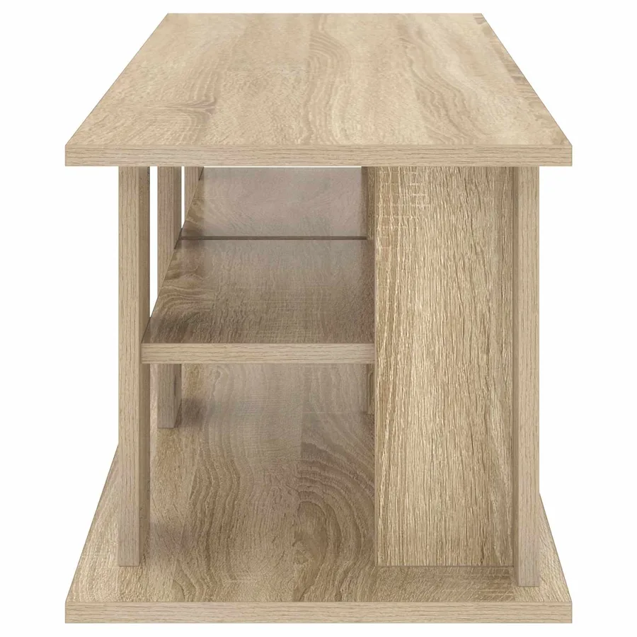 Support de télévision Chêne Sonoma 96 x 35 x 33,5 cm - 6