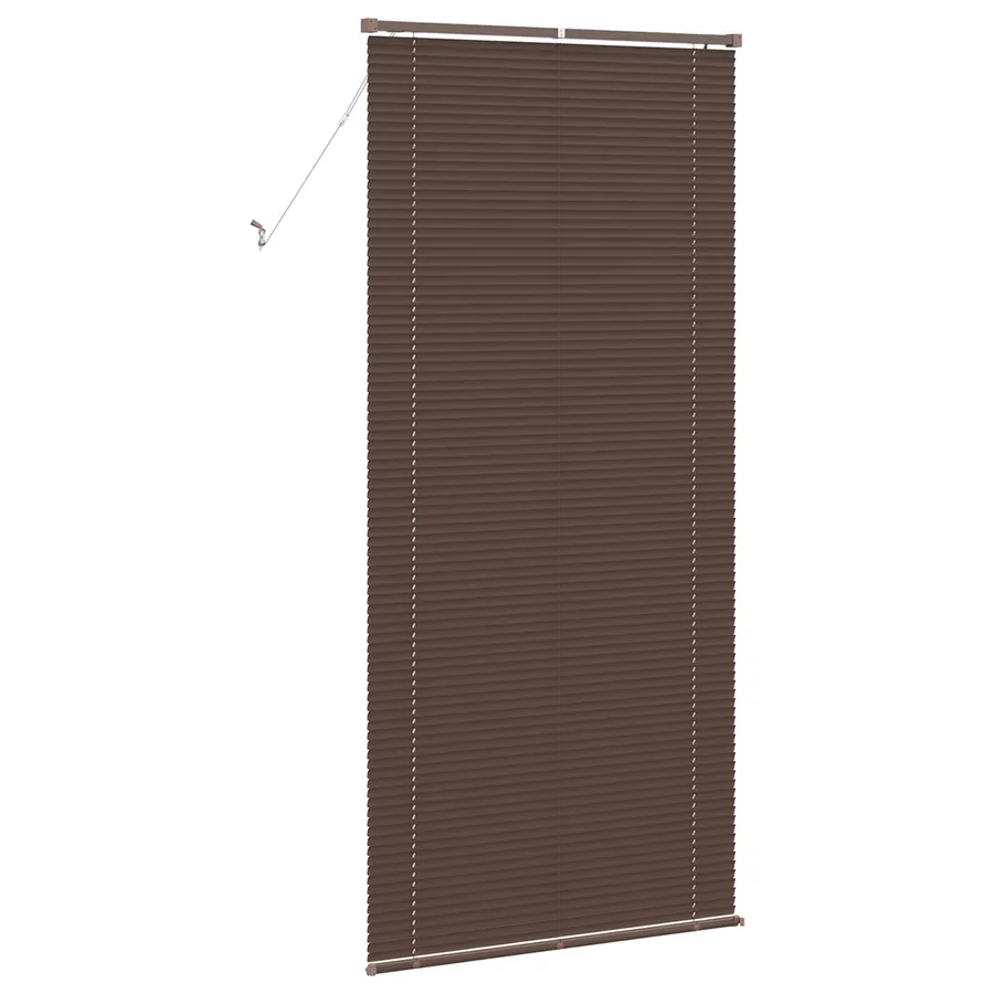 Store Vénitien Marron foncé avec motif 213 x 100 cm 25 mm PVC - 6