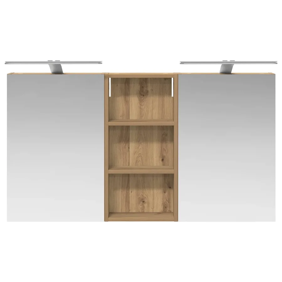 Ensemble de Meubles de Salle de Bain 3 pc 110 x 10,5 x 60,5 cm - 6