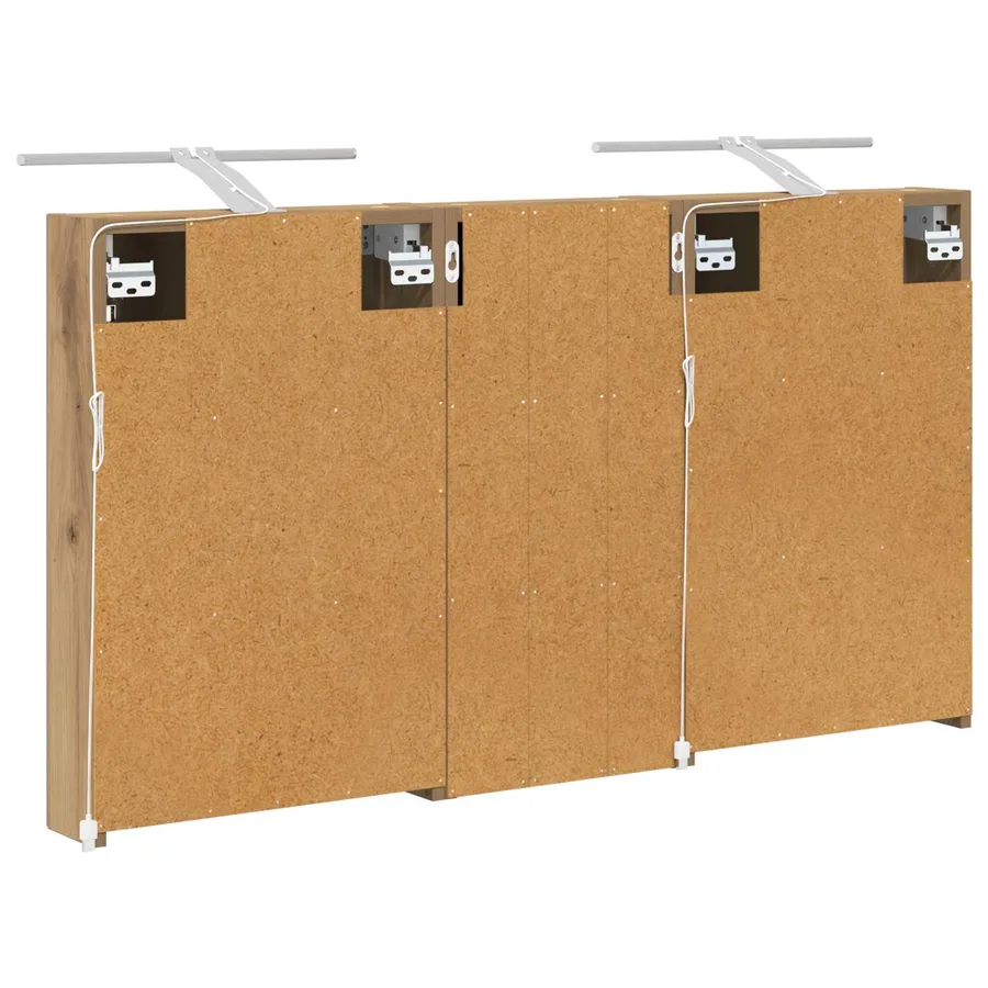 Ensemble de Meubles de Salle de Bain 3 pc 110 x 10,5 x 60,5 cm - 9