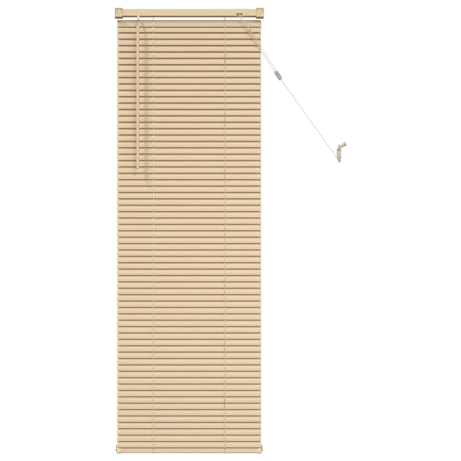 Store Vénitien Marron clair avec motif 150 x 40 cm 25 mm PVC - 2