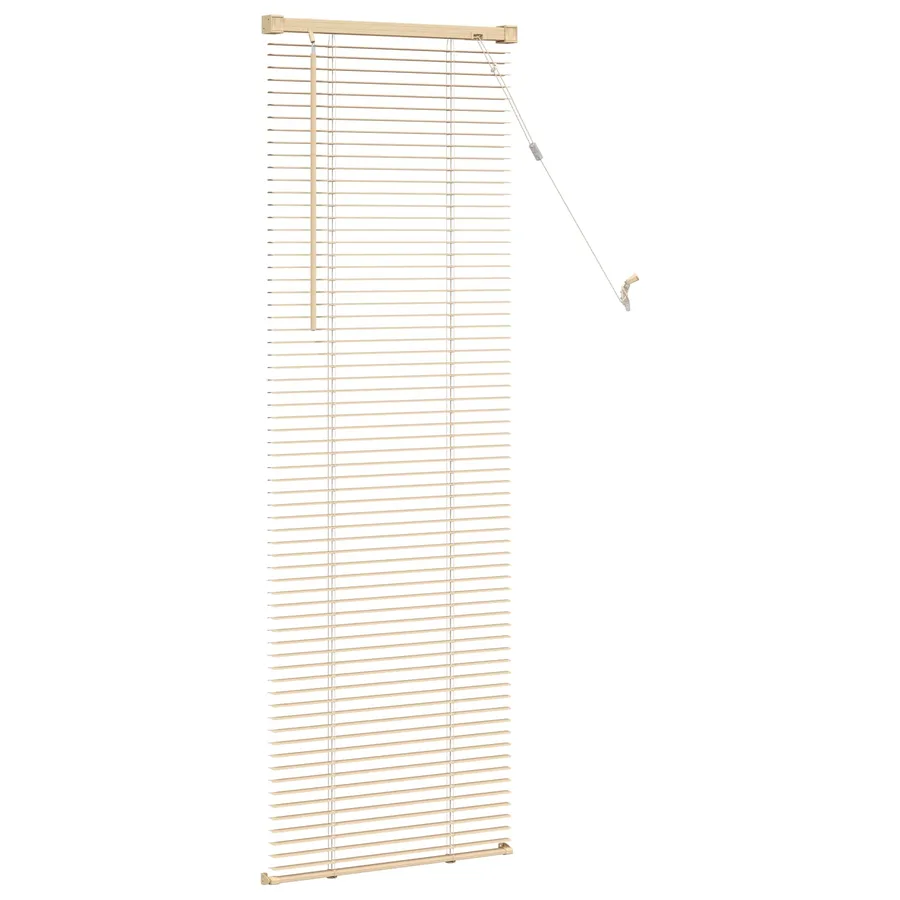 Store Vénitien Marron clair avec motif 150 x 40 cm 25 mm PVC - 5
