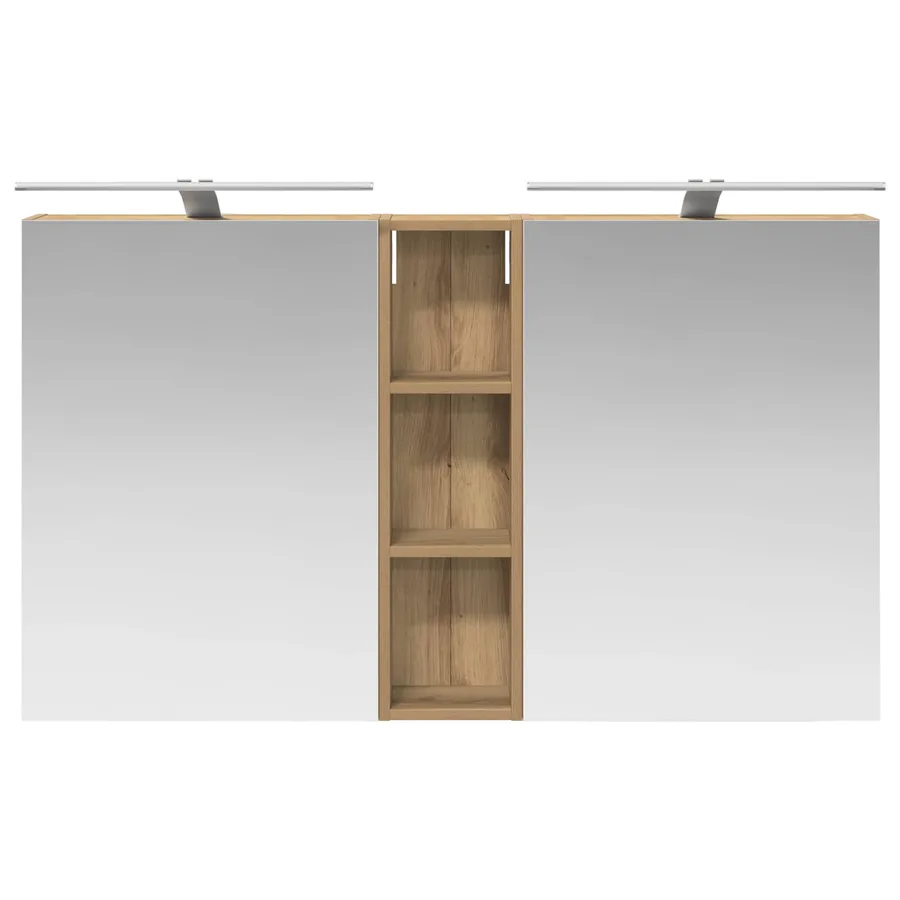 Ensemble de Meubles de Salle de Bain 3 pc 120 x 14,5 x 70 cm - 6