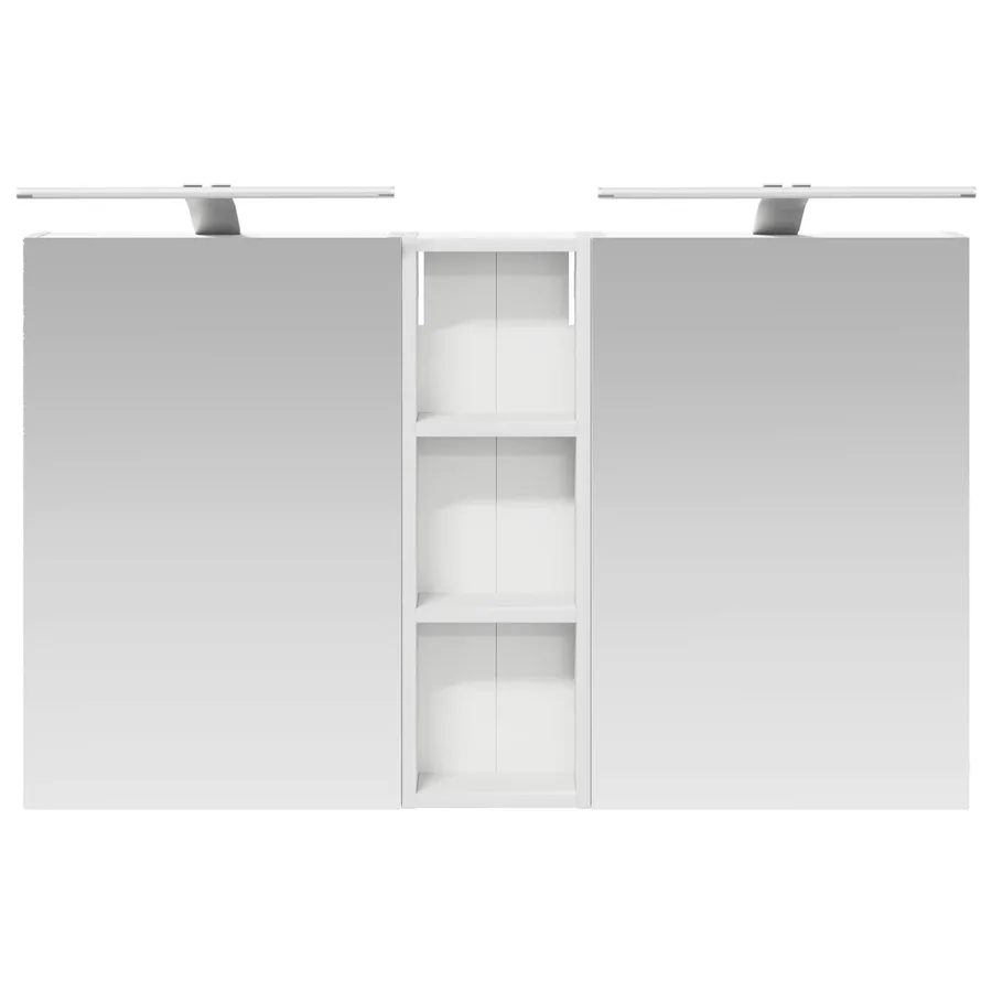 Ensemble de Meubles de Salle de Bain 3 pcs 100 x 10,5 x 60,5 cm - 6