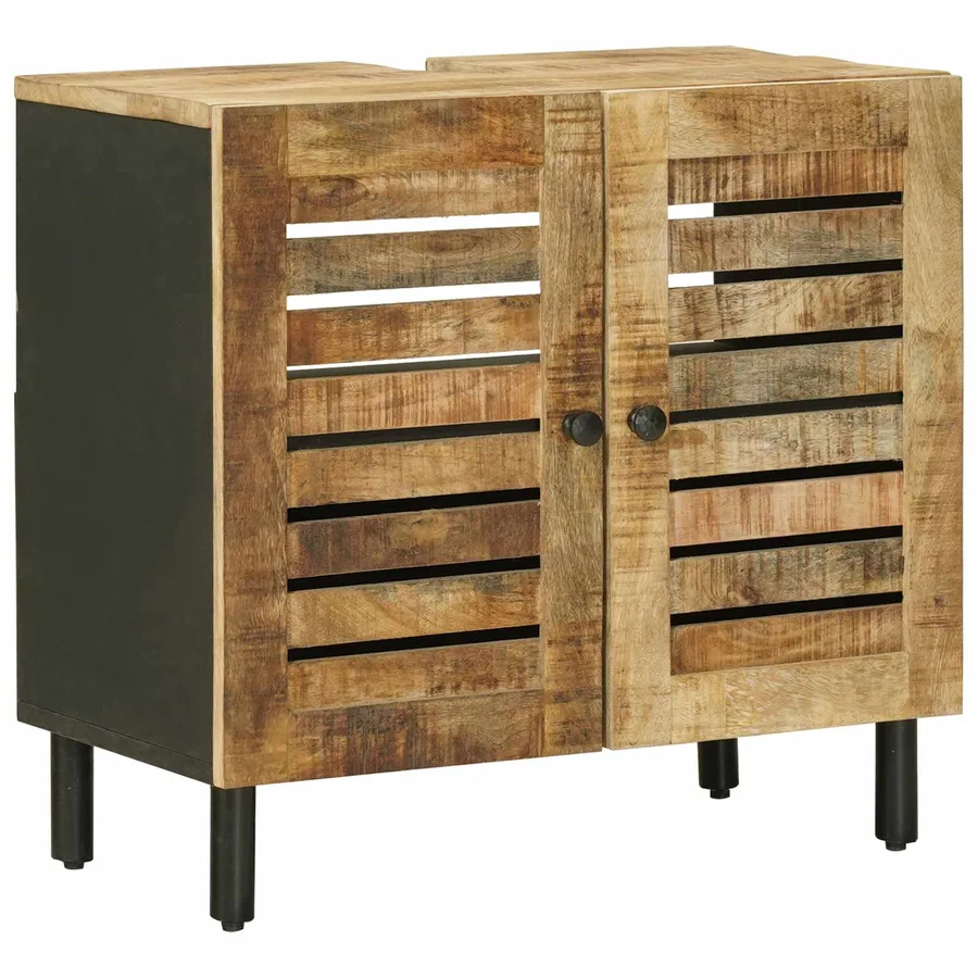 Ensemble de Meubles de Salle de Bain 2 pc Naturel - 4