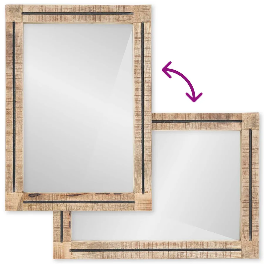 Ensemble de Meubles de Salle de Bain 2 pc Naturel - 8