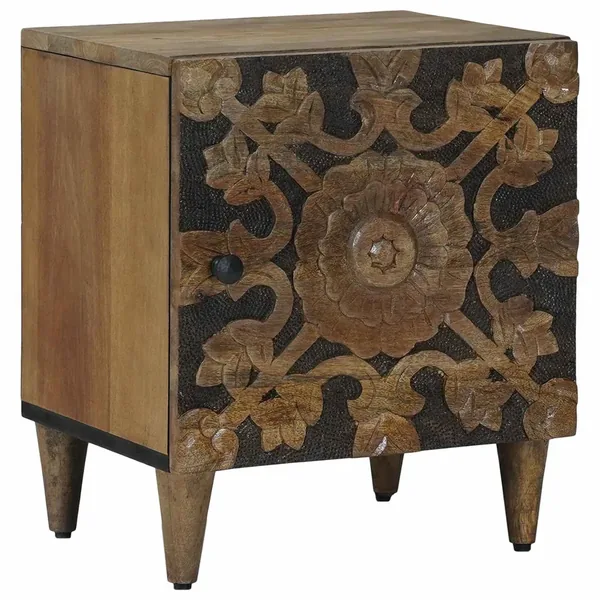 Cabinet de chevet Marron 40 x 33,5 x 46 cm