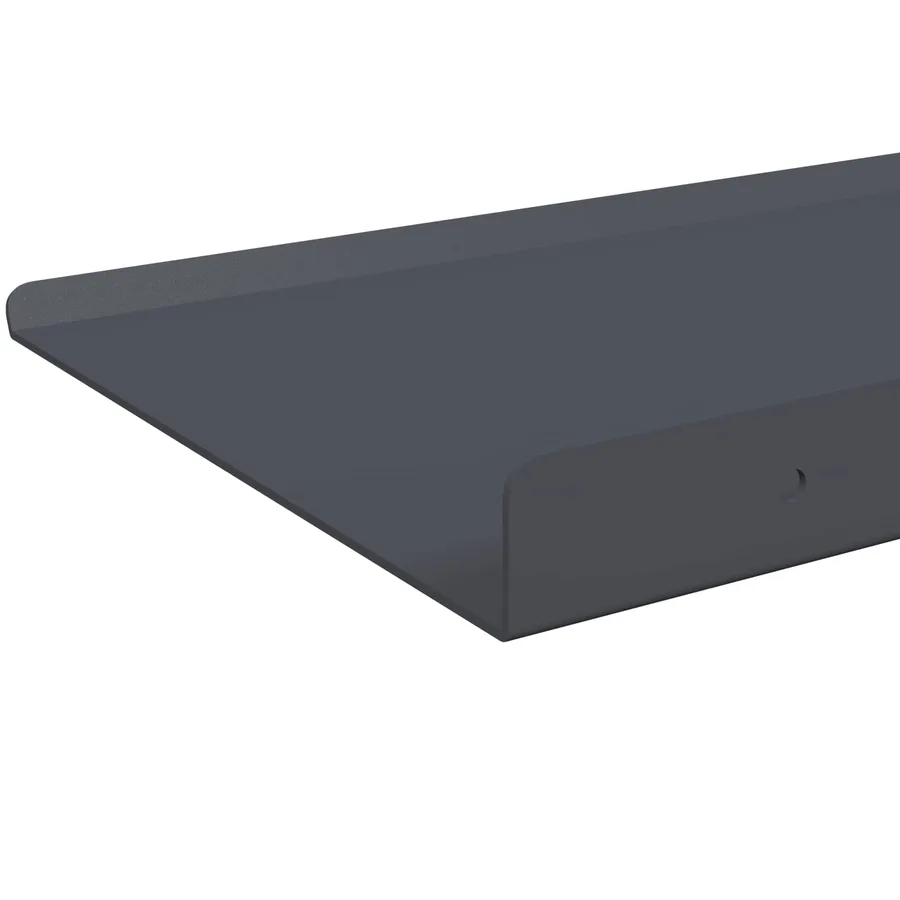 Étagère flottante 2 pcs Anthracite 40 x 18 x 2,5 cm Acier - 7