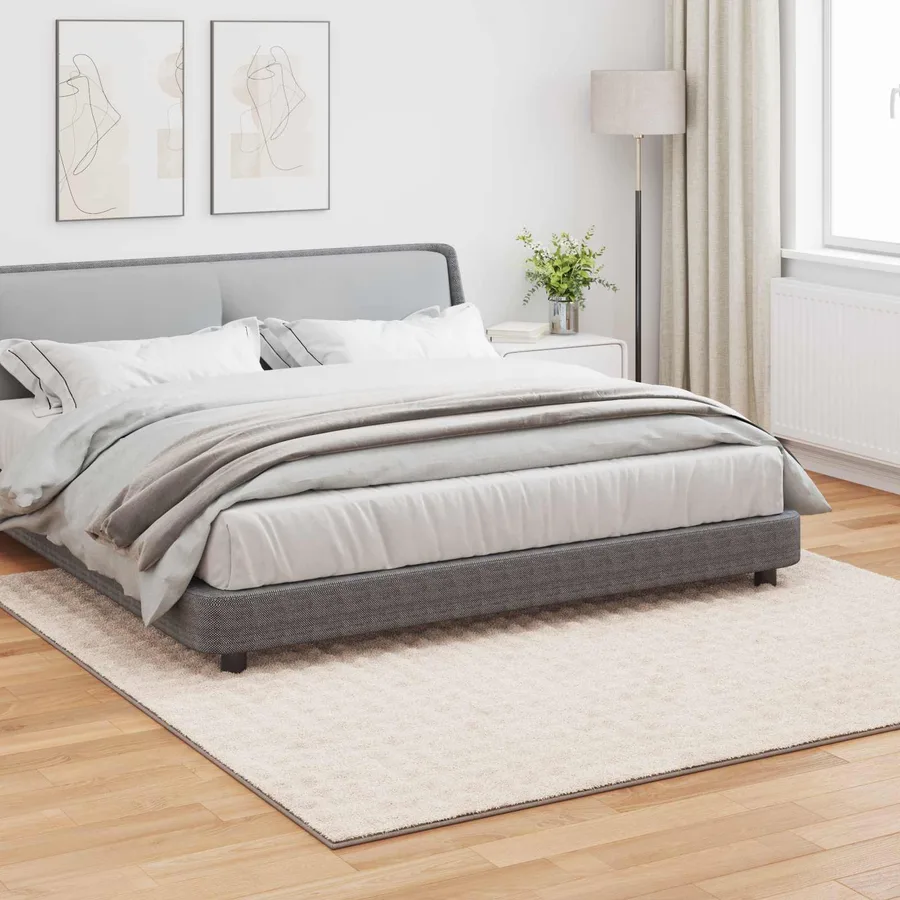 Tapis de surface Carré SIROLO Beige 240 x 240 cm Polyester - 3