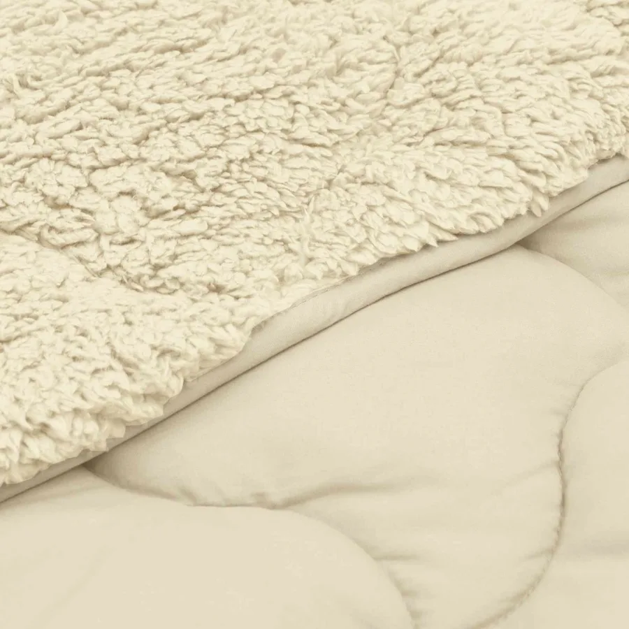 Duvet d'été simple Matelassé Crème 135 x 200 cm - 5