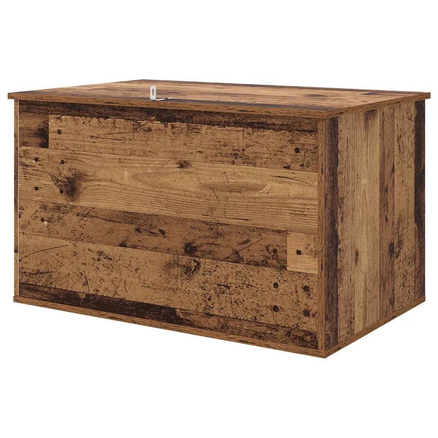 Maison pour chat Bois ancien 85 x 55 x 50 cm Bois d'ingénierie - 9