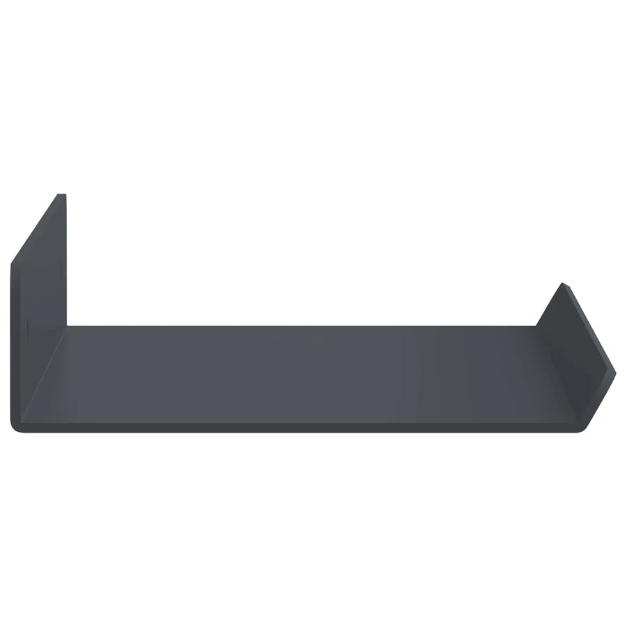 Étagère flottante 3 pcs Anthracite 40 x 9 x 2,5 cm Acier - 6