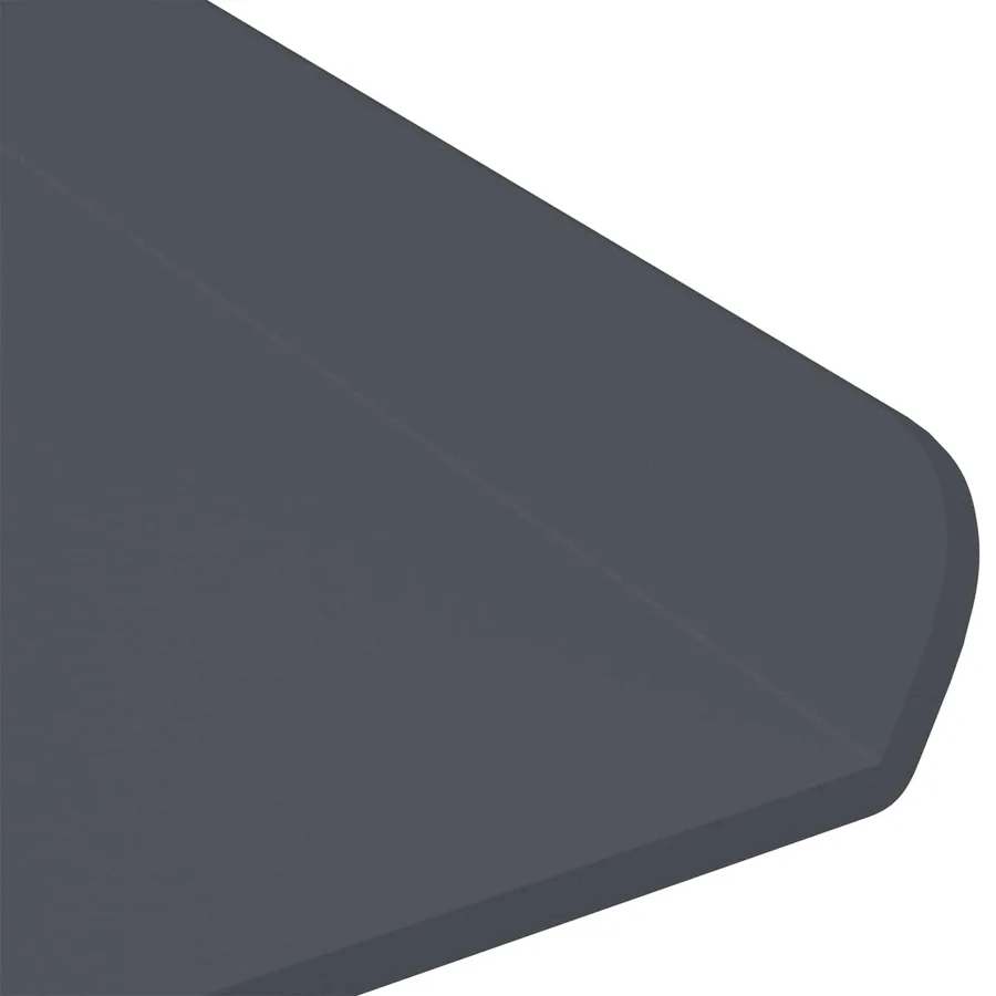 Étagère flottante 3 pcs Anthracite 40 x 9 x 2,5 cm Acier - 9