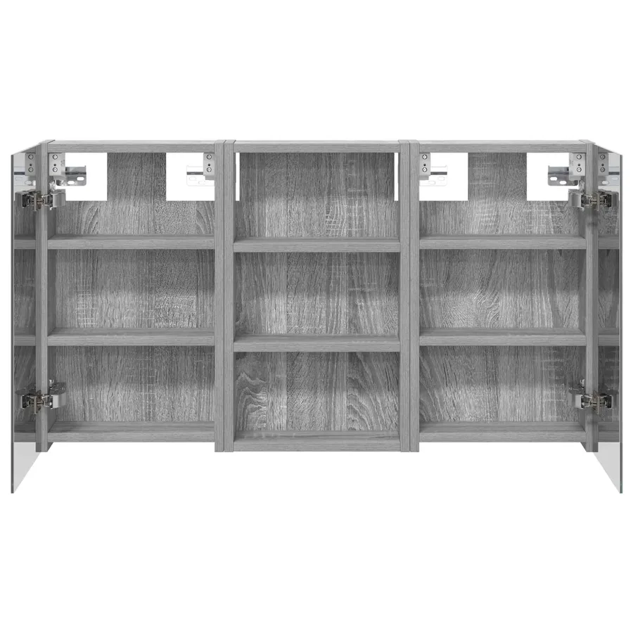 Ensemble de Meubles de Salle de Bain 3 pcs 90 x 10,5 x 50 cm - 7