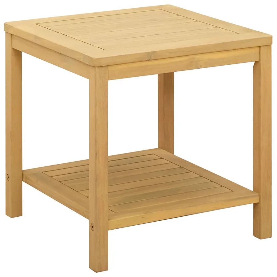 Table d'appoint Huile Naturelle 45 x 45 x 45 cm - 2