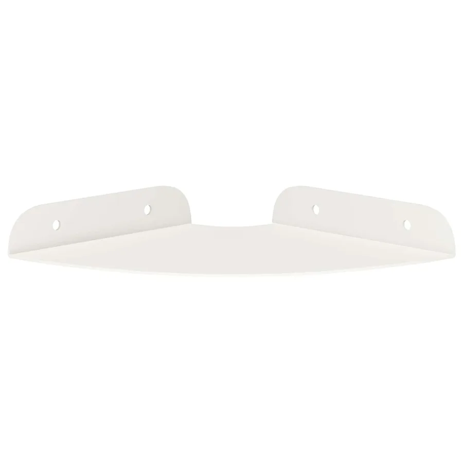 Étagère flottante avec étagère 2 pcs Blanc 15 x 15 x 2 cm - 5