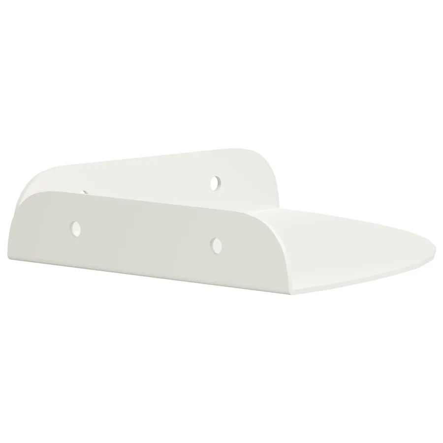 Étagère flottante avec étagère 2 pcs Blanc 15 x 15 x 2 cm - 6
