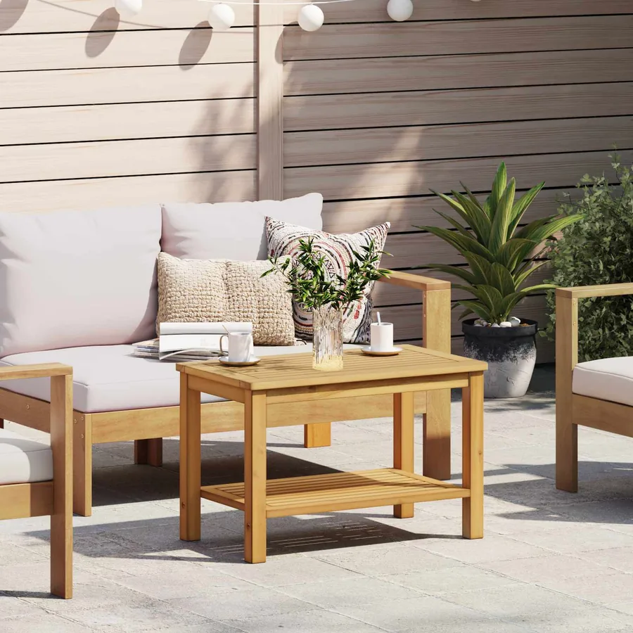Table d'appoint Huile Naturelle 70 x 40 x 45 cm