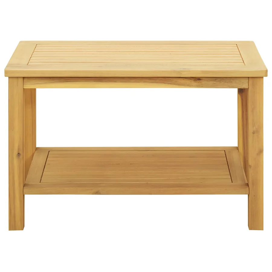 Table d'appoint Huile Naturelle 70 x 40 x 45 cm - 4