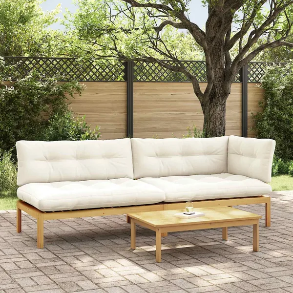 3 Pièce Unité du canapé en palette de jardin