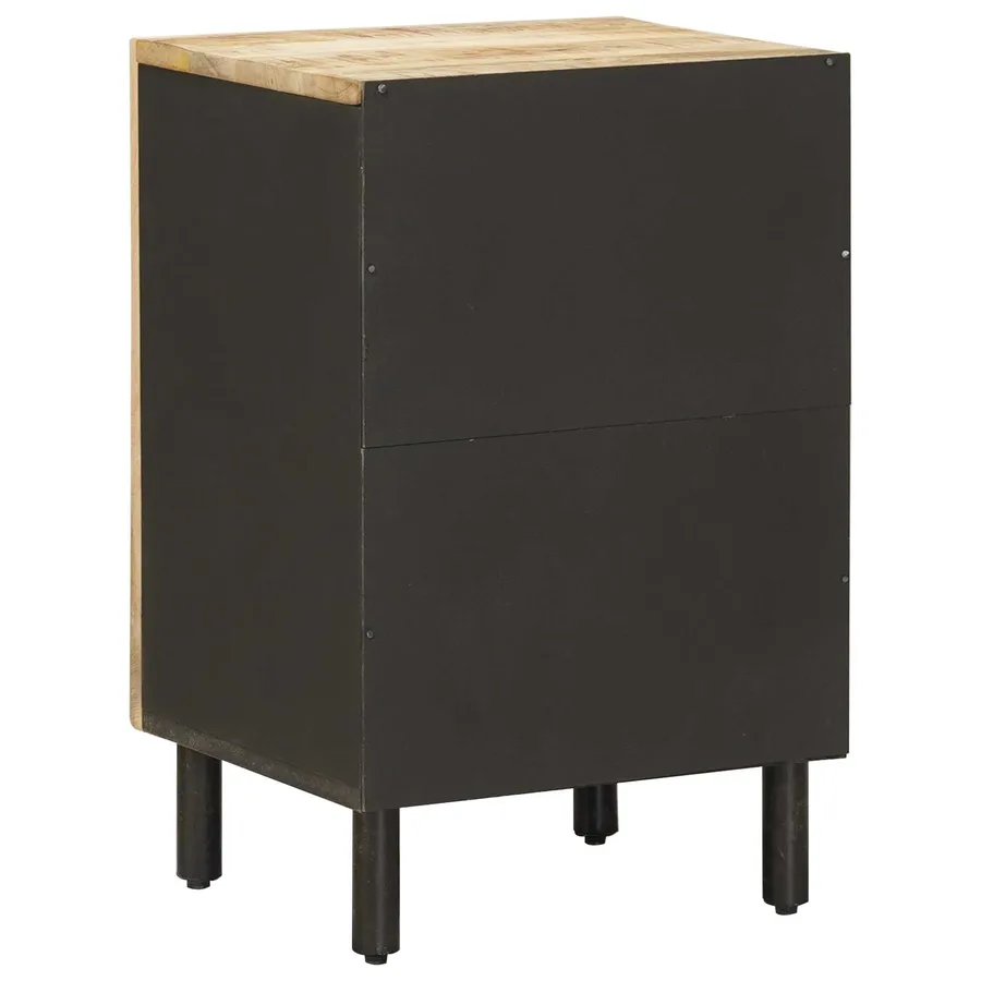 Cabinet de salle de bain Marron et Noir 38 x 33,5 x 58 cm - 6
