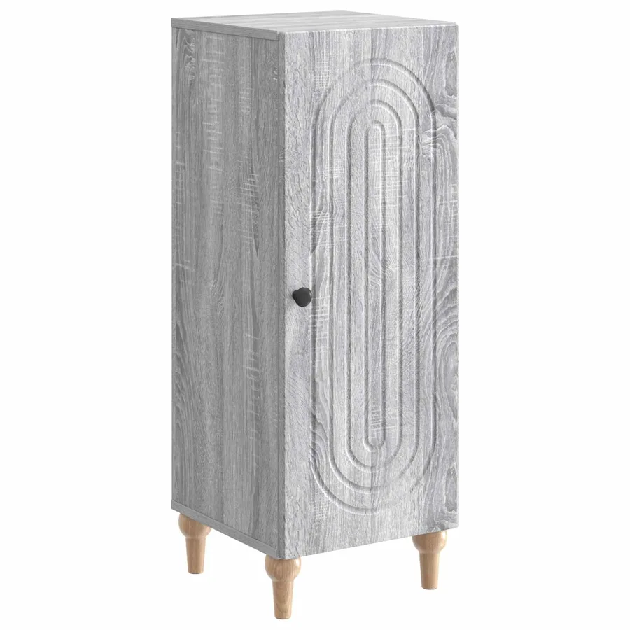 Buffet Sonoma gris 33 x 34,5 x 90 cm Bois d'ingénierie - 2