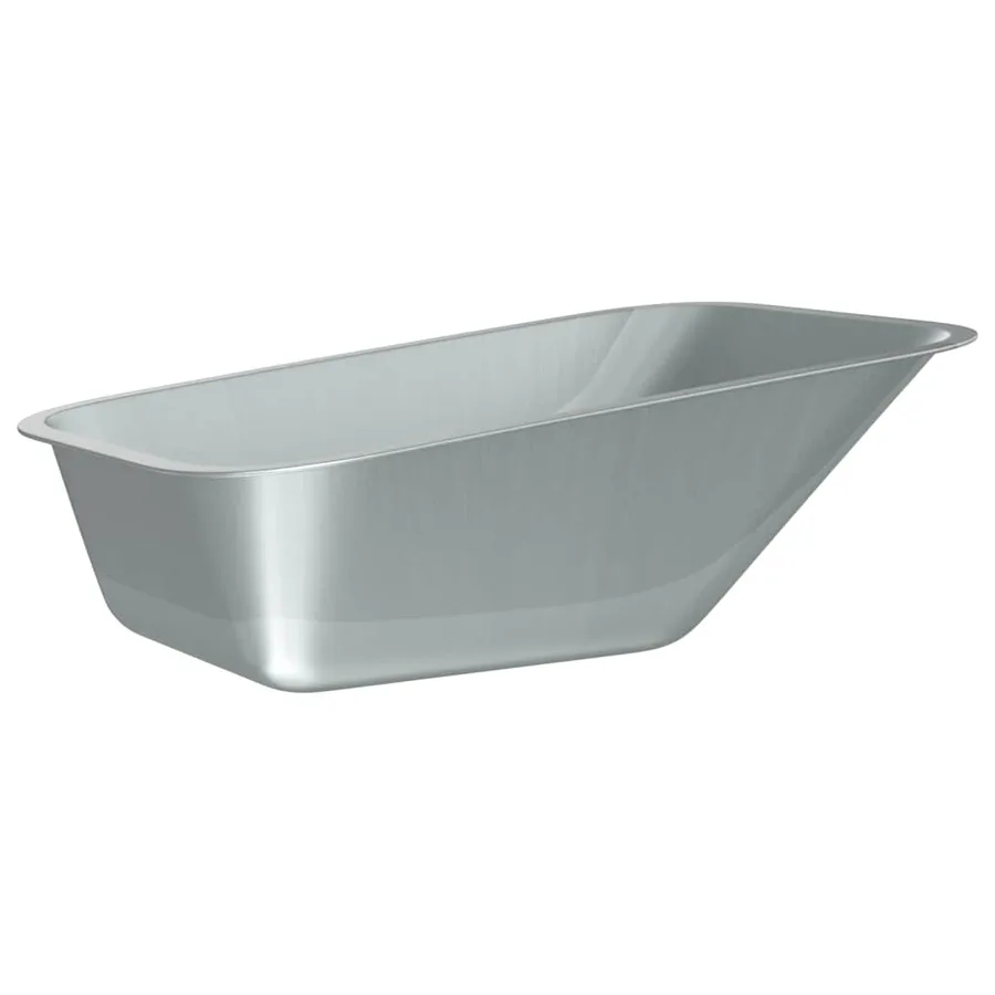 Remplacement du plateau de brouette Argenté 88 x 60 x 32 cm - 2