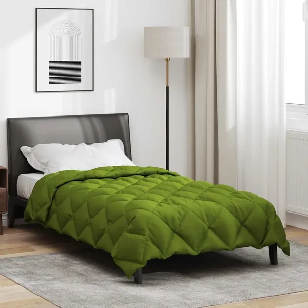 Duvet d'hiver Vert 155 x 220 cm Microfibre
