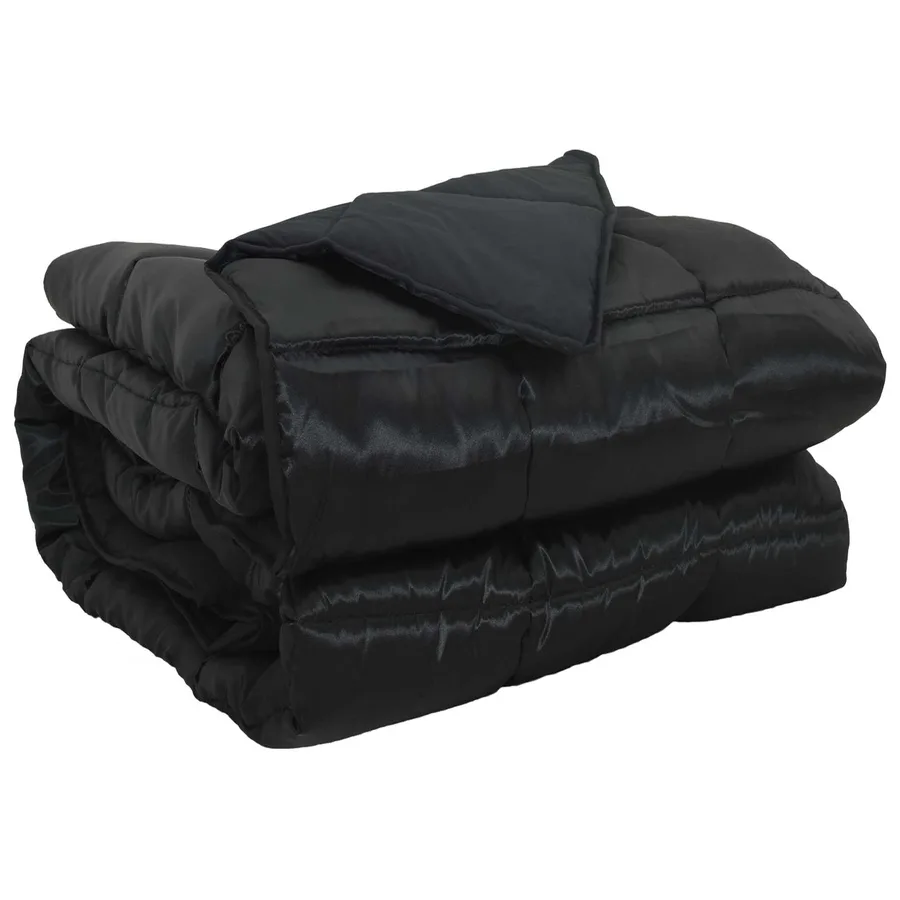 Duvet complet toute l'année Noir 200 x 200 cm - 2