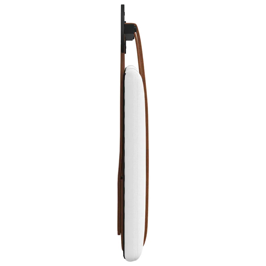 Tête de lit suspendue Blanc PU antique - 6