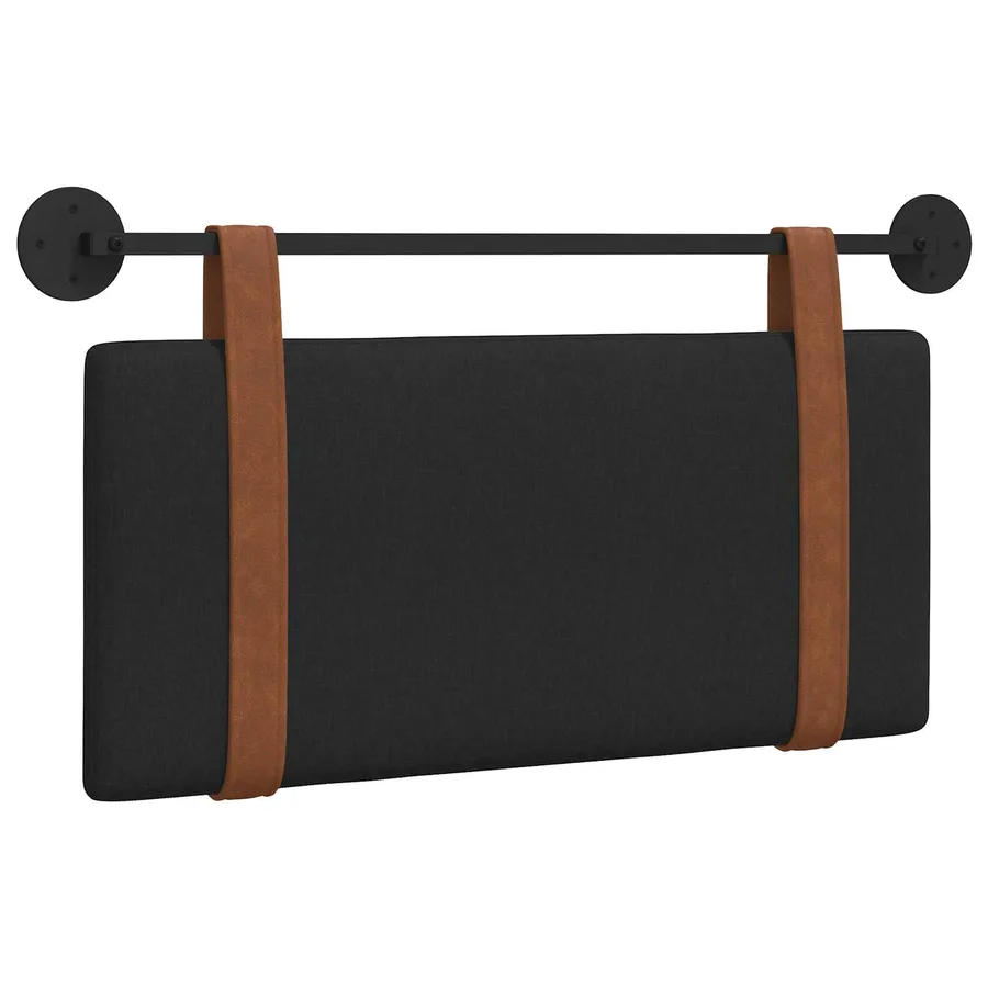 Tête de lit suspendue Noir PU antique - 2