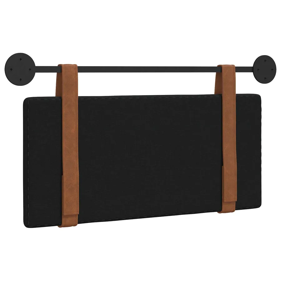 Tête de lit suspendue Noir PU antique - 7