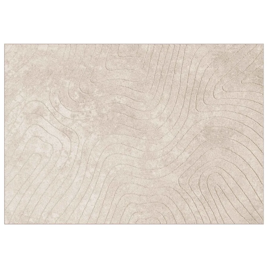 Tapis de surface PALMERAS Beige 140 x 200 cm Polyester - 2