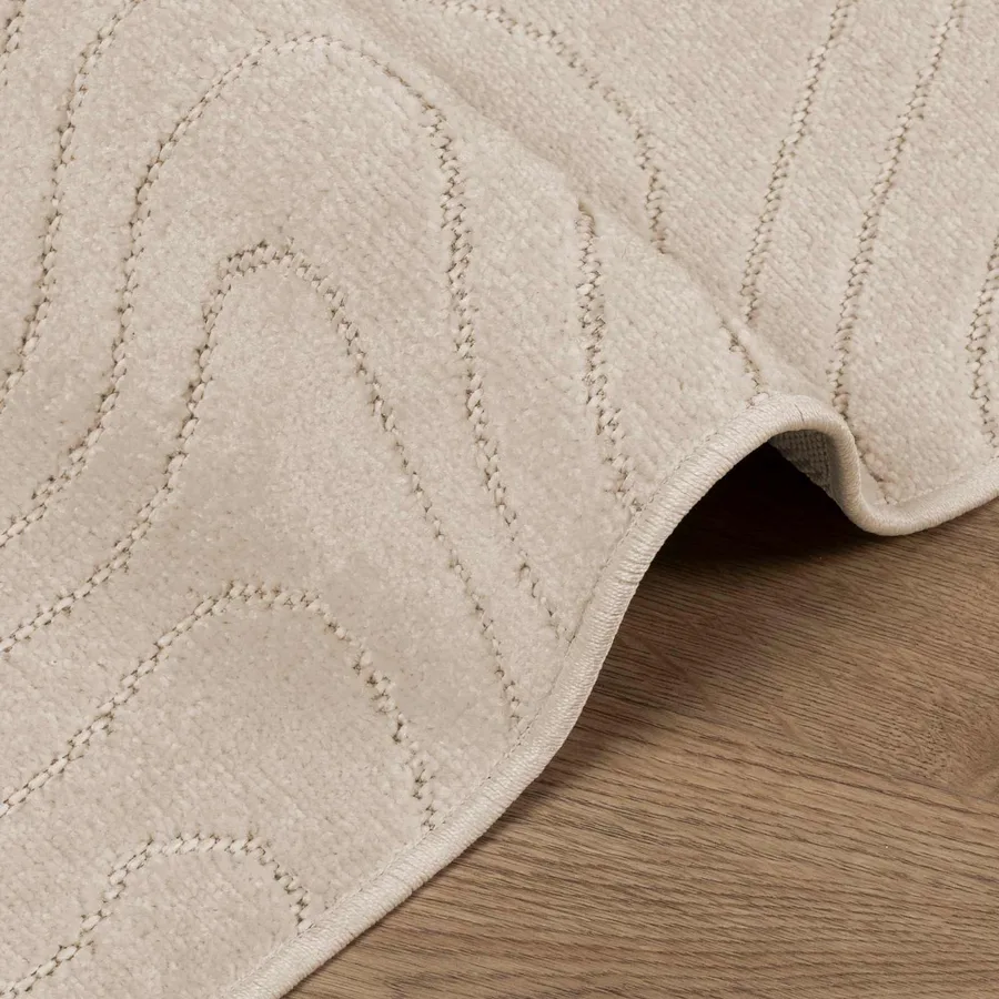 Tapis de surface PALMERAS Beige 140 x 200 cm Polyester - 6