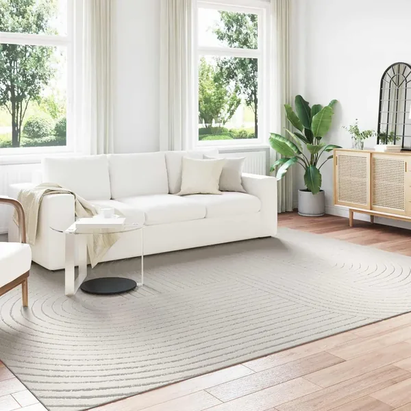 Tapis de surface PALMERAS Crème 280 x 200 cm Polyester