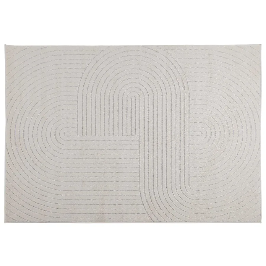 Tapis de surface PALMERAS Crème 280 x 200 cm Polyester - 2