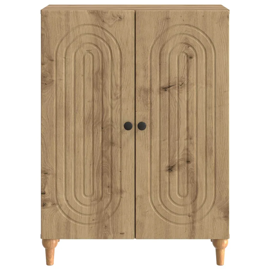 Buffet Chêne artisanal 66 x 34,5 x 90 cm Bois d'ingénierie - 6