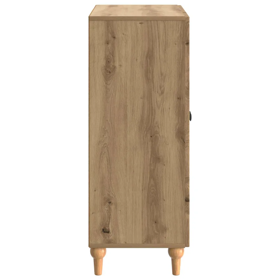 Buffet Chêne artisanal 66 x 34,5 x 90 cm Bois d'ingénierie - 7