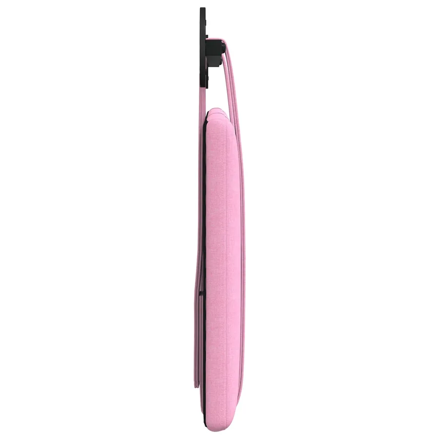 Tête de lit suspendue Rose tissu - 6