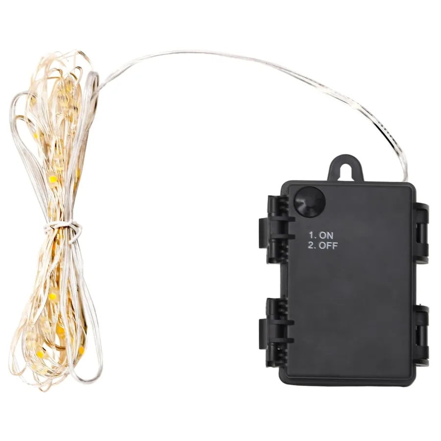 Guirlande lumineuse à LED avec 110 LED et ventilateur 1100 cm