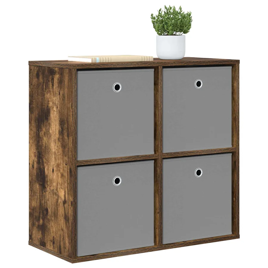 Buffet avec tiroir Chêne fumé 68,5 x 32 x 67 cm - 3
