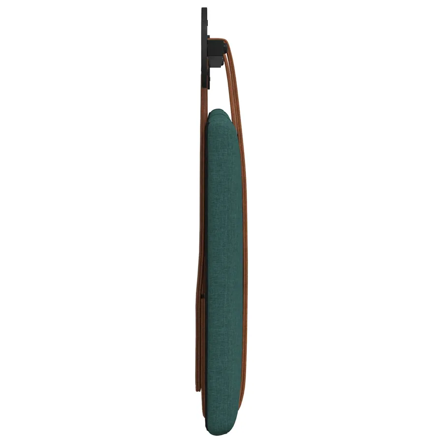 Tête de lit suspendue Vert foncé PU antique - 6