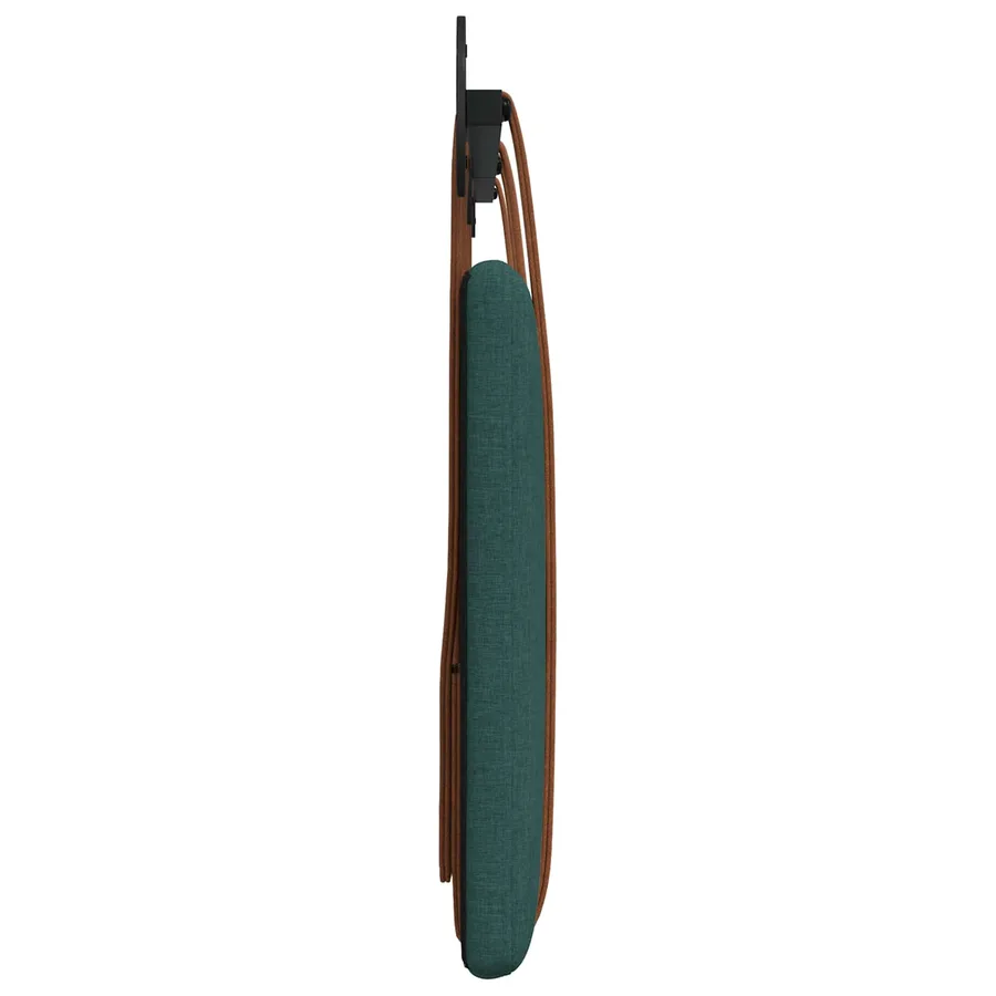 Tête de lit suspendue Vert foncé PU antique - 6