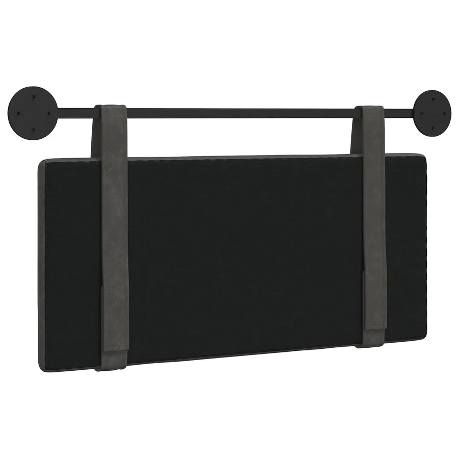 Tête de lit suspendue Noir PU antique - 7