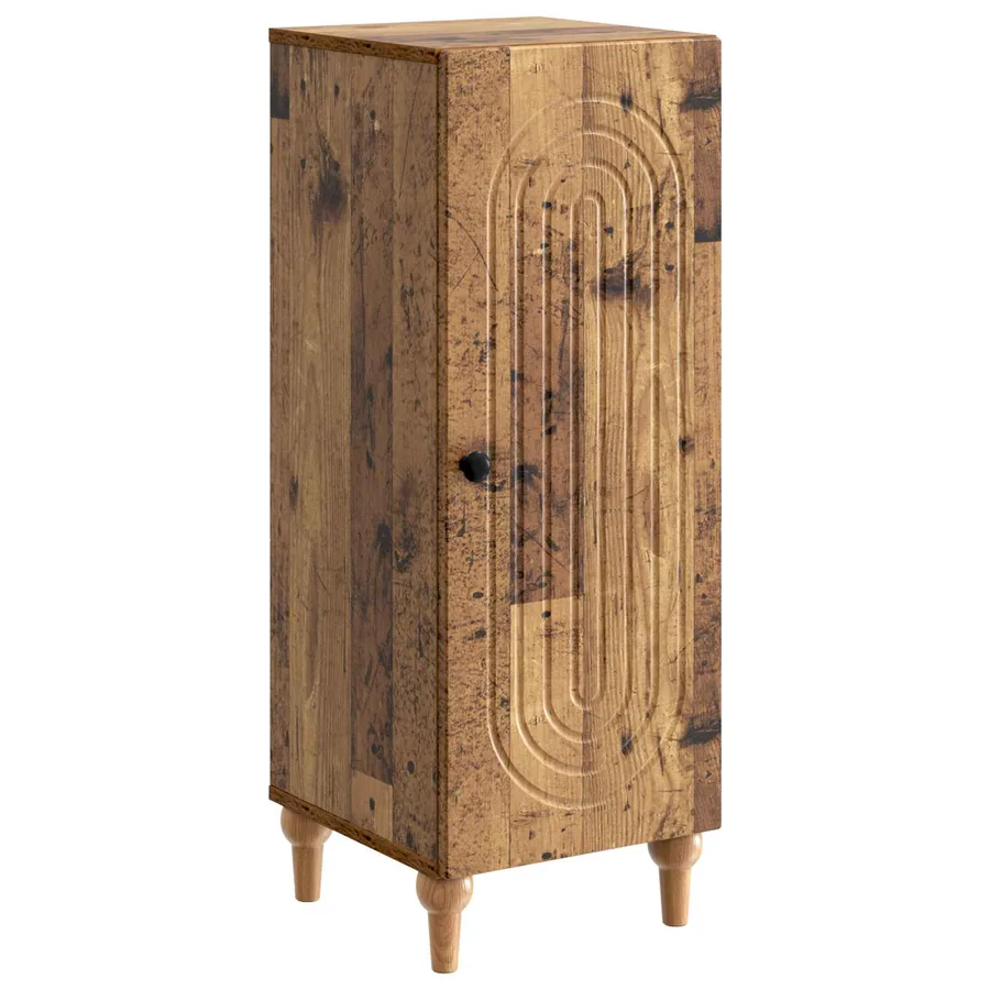 Buffet Bois ancien 33 x 34,5 x 90 cm Bois d'ingénierie - 2