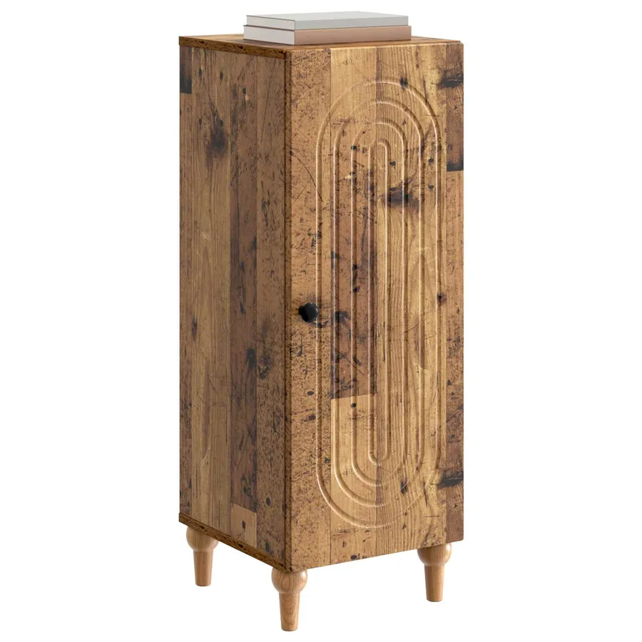 Buffet Bois ancien 33 x 34,5 x 90 cm Bois d'ingénierie - 3